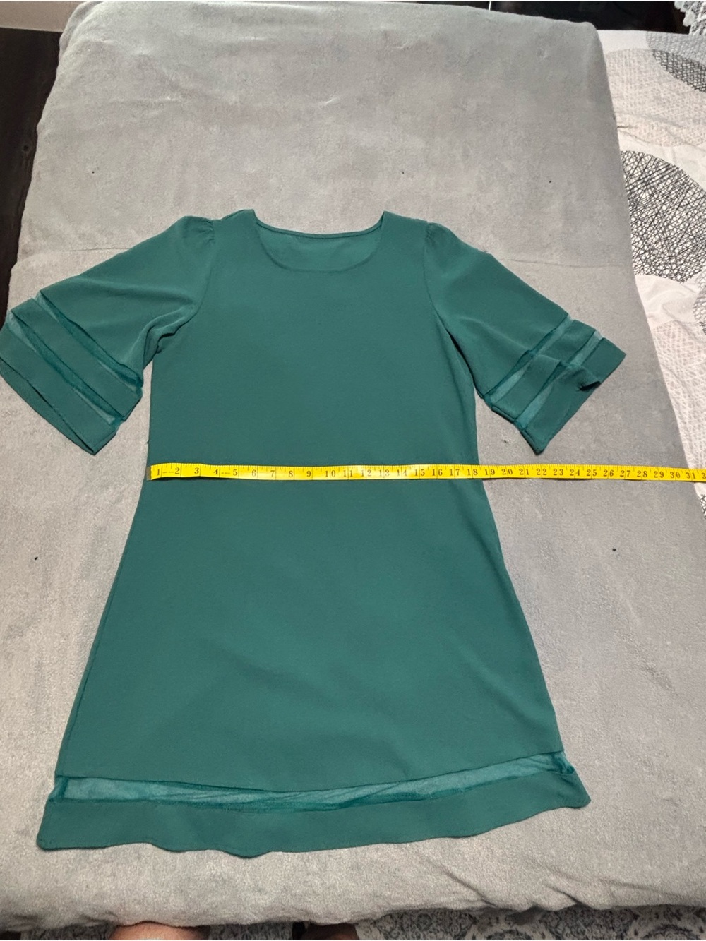 Emerald Green Shift Dress